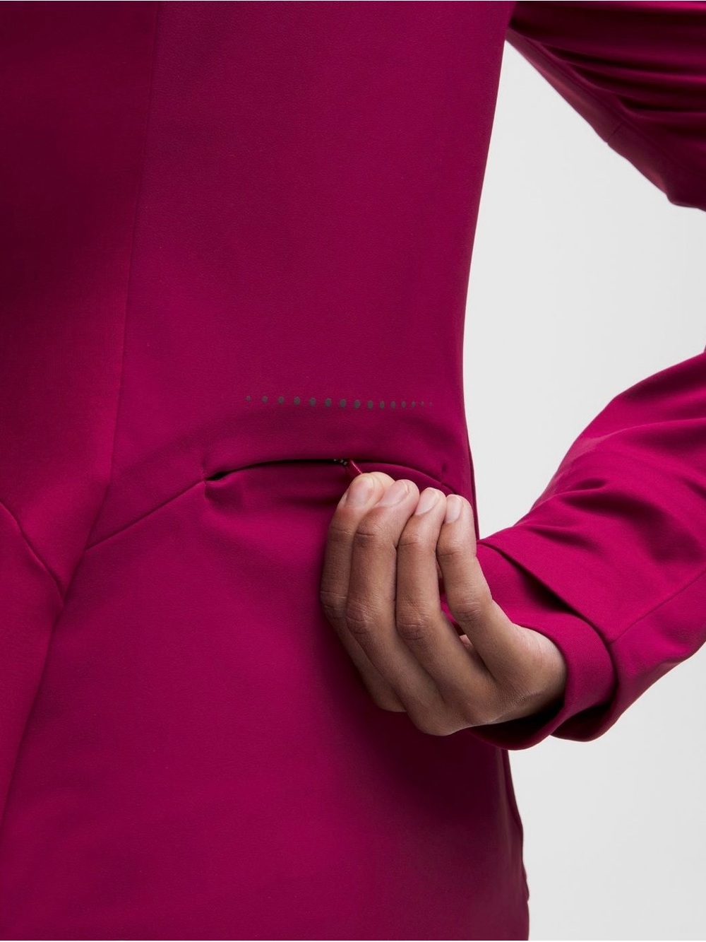NWTLululemon Cross Chill Performance Jacket Raspberry Rave - Picture 9 of 9